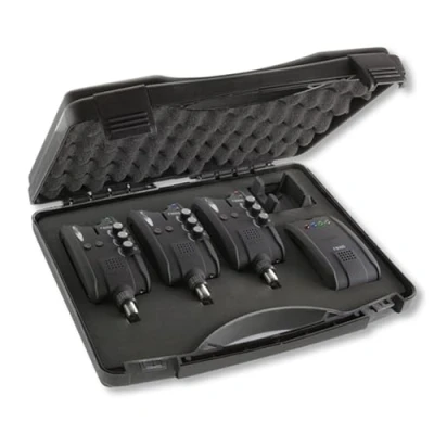 Imagen de Cormoran Pro Carp F 8000 Wireless Bite Indicator Set 3+1 (excl. baterías) Alarma carpfishing