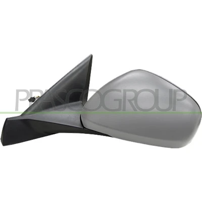 Imagen de Espejo retrovisor Prasco AA2107334 izquierda imprimado eléctrico calefactable, ajustable desde interior, con sensor de temperatura, abatible eléctrica