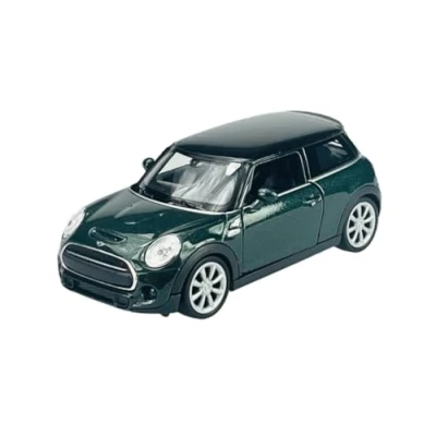 Imagen de Welly Mini Cooper S F56 New Hatch 3 puertas verde con techo negro 2014 1/34 1/39 Die Cast nuevo modelo de coche