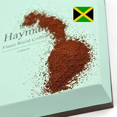 Imagen de 100% Café de las Montañas Azules Jamaica tostado y molido ¡Uno los mejores cafés del mundo, recién para usted! Tueste medio, 1 x 200g/7oz
