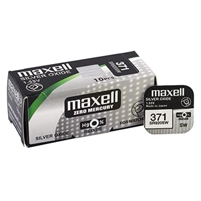 Imagen de MAXELL 371 micropila de óxido Plata
