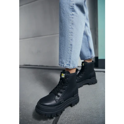 Imagen de Buffalo Aspha Botines con plataforma, Mujer, Talla: 36, Black Zapatos