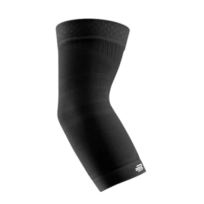 Imagen de BAUERFEIND codera deportiva de compresión para codo, 1 unisex con compresión, baloncesto, atletismo y deportes pelota golpeo, se puede llevar a la derecha e izquierda