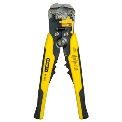 Imagen de STANLEY FATMAX Alicate Pelacables Automático, Pelado de Cables 10 22 AWG, Mangos Cómodos, Gran Superficie Agarre, Acero Forjado Cromado, Longitud 210mm, FMHT0 96230