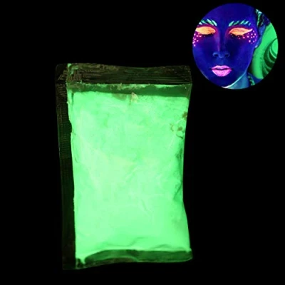 Imagen de polvo fluorescente, 3 colores fluorescente luminoso Recubrimiento de pigmentado (Amarillo Verde)