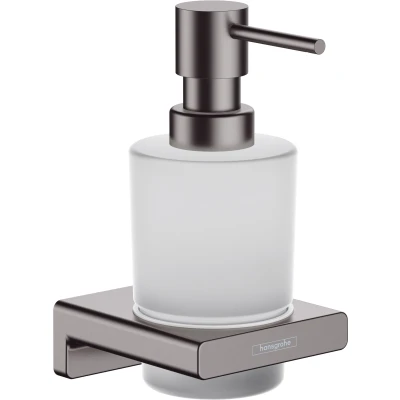 Imagen de hansgrohe AddStoris Dosificador de jabón líquido, cromo negro cepillado, 41745340
