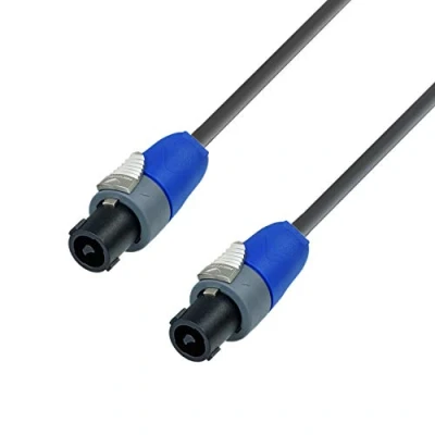 Imagen de Adam Hall Cables 5 STAR S225 SS 0200 Cable de altavoz altamente flexible 2 x 2,5 mm² 4 polos NEUTRIK© speakON m