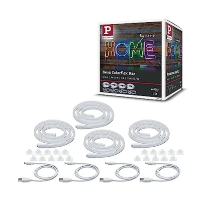 Imagen de Paulmann Neon Colorflex tira LED 4x1m mixed box