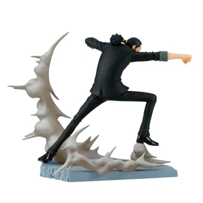 Imagen de Banpresto BP89378P Figura de Accion Rob Lucci One Piece, Senkozekkei, 10 cm, Multicolor