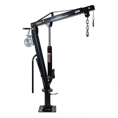 Imagen de Grúa pick up camión Capacidad 500 kg Con cabrestante Plataforma giratoria 360 Posible montaje suelo