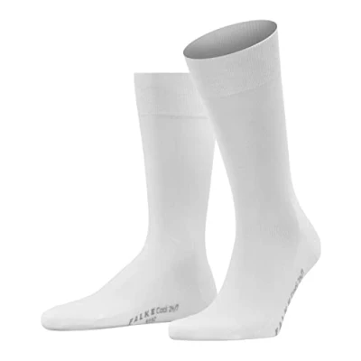 Imagen de FALKE Cool 24/7 M SO algodón unicolor 1 par, Calcetines Hombre, Blanco (White 2000) nuevo ecológico, 43 44