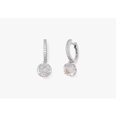 Imagen de kate spade new york PAVE Huggies Pendientes clear/silvercoloured, Mujer, Talla: One Size, Clear/silver coloured