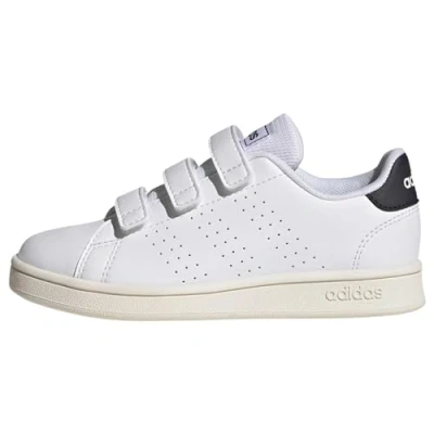 Imagen de adidas Advantage Lifestyle Court Two Hook and Loop Shoes, Zapatillas de Tenis, Cloud White/Legend Ink/Cloud White, 22 EU