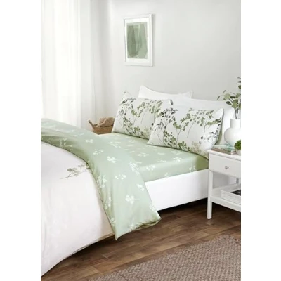 Imagen de Rapport Home Shadow Juego de Ropa Cama matrimonial Microfibra, Funda edredón Reversible y sábana Bajera Ajustable con Fundas Almohada a
