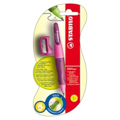 Imagen de Stabilo EASYergo Lápiz rectrácil (3,15 mm, para zurdos), color rosa