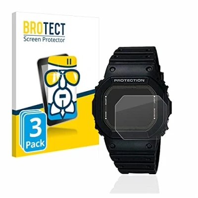 Imagen de BROTECT Protector Pantalla Cristal para Casio G Shock GW 5000 1JF Vidrio (3 Unidades) [Dureza 9H, Anti Arañazos]