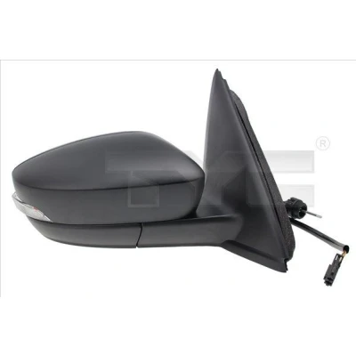 Imagen de Espejo retrovisor Tyc 332 0077 derecha Ajuste por cable, convexo SKODA: Fabia III Hatchback