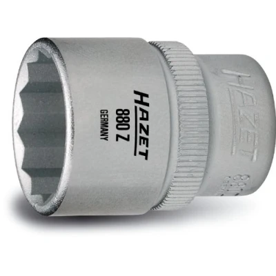 Imagen de HAZET 880Z 18 Piezas insertables de llave cubo DIN 3124, ISO 2725 1 Acero cromo vanadio moleteado