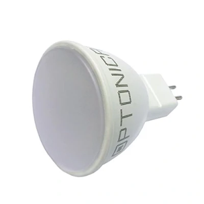 Imagen de Foco 12 V MR16 GU5.3 LED 7 W luz blanca cálida 2800 K ANG 110 OPTIONICA SP1196