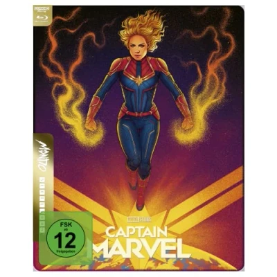 Imagen de Captain Marvel Mondo Steelbook Edition (4K Ultra HD) (+ Blu ray) [Alemania] [Blu ray]