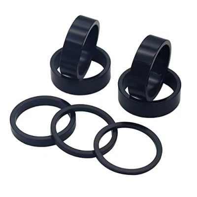 Imagen de PLATT de aleación Espaciador Auriculares Bicicleta,Anillos,Espaciadores para la Bici 1 1/8&quot; 7pcs