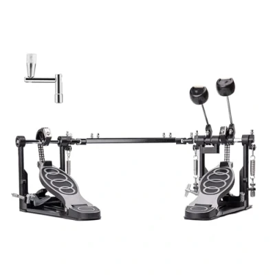 Imagen de Vaisoeny doble pedal bombo，pedal de bombo con cadena, accesorios percusión profesional (V YQ09)