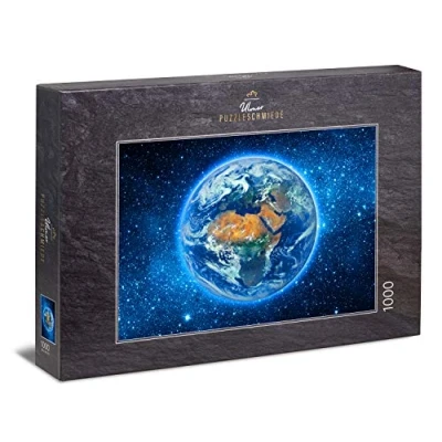 Imagen de Ulmer Puzzleschmiede Puzzle Overview: de 1000 Piezas la Tierra Desde Perspectiva del Espacio como Imagen Espectacular
