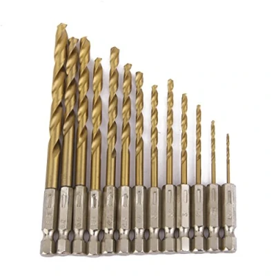 Imagen de Malayas 13pcs Vastago Hexagonal Cambio Rapido Broca De Cobalto Establece Multiples Trozos