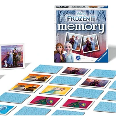 Imagen de Ravensburger Disney Frozen 2 Mini memoria para niños a partir de 3 años clásico juego pares, color, 0 (20437) , color/modelo surtido