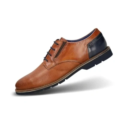 Imagen de bugatti Casimiro Zapatos con cordones, Hombre, Talla: 45, Cognac