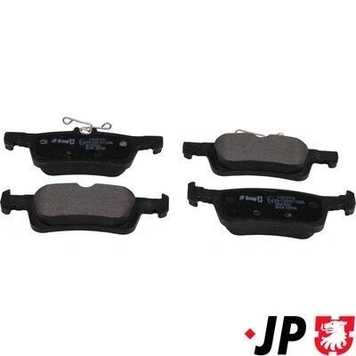 Imagen de JP GROUP 4163701510 Juego de pastillas freno Eje trasero no preparado para indicador desgaste PEUGEOT: 308 II Hatchback, SW 2, I