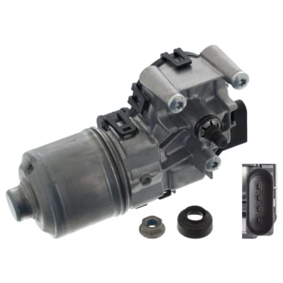Imagen de FEBI BILSTEIN 48303 Motor del Limpiaparabrisas 12 delante para vehíc. con volante a la izquierda material de montaje añadido