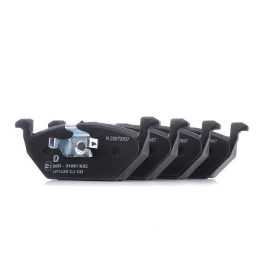 Imagen de DELPHI LP1436 Juego de pastillas freno no preparado para indicador desgaste Chapa antichirridos sin accesorios SEAT: Leon II Hatchback, Altea XL