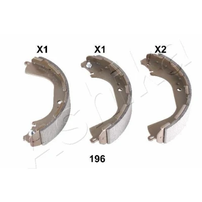 Imagen de Kit de zapatas ASHIKA 55 01 196