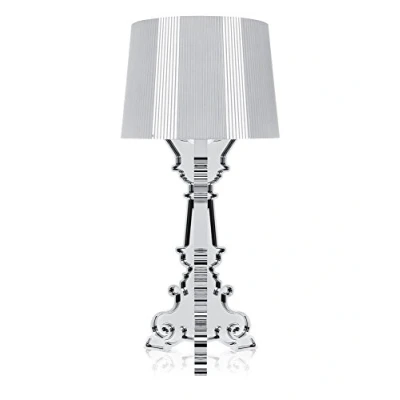 Imagen de Kartell Bourgie, Lámpara de mesa con regulador intensidad, Regulable, Plata