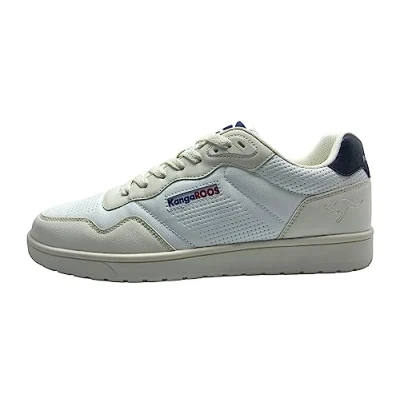 Imagen de KangaROOS K Slam One, Zapatillas Unisex Adulto, White Cool Beige, 45 EU