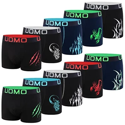 Imagen de L&amp;K Bóxer de Algodón para Hombre 1120, Pack 10 L
