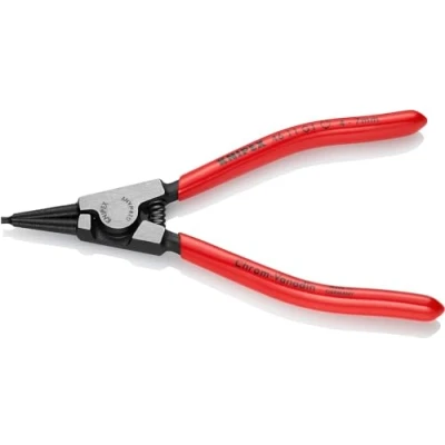 Imagen de Knipex Alicate para arandelas de sujeción en ejes negro atramentado, recubiertos plástico 140 mm 46 11 G1