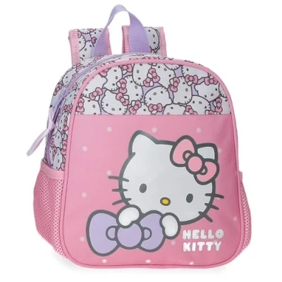 Imagen de Hello Kitty My Favourite Bow Mochila Guardería Rosa 23x25x10 cms Poliéster 5,25L