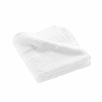 Imagen de Douceur d&#039;Intérieur Elegance Toalla de baño (50 x 90 cm) Blanca, 100% algodón Liso