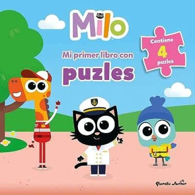 Imagen de Milo. Mi primer libro con puzles