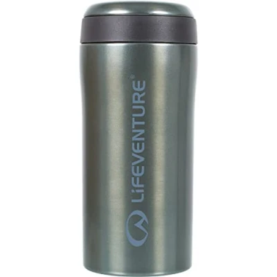 Imagen de Taza térmica de viaje Lifeventure reutilizable, hermética y aislada al vacío, 300 ml