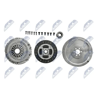 Imagen de NTY NZS VW 003 Kit de Embrague con plato embrague, cojinete desembrague VOLKSWAGEN: GOLF 5, 6, Touran I, SEAT: Leon II Hatchback, Altea