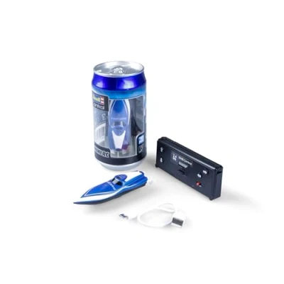 Imagen de Revell Control 23570 Mini RC Speedboat Blue con preciso de 2.4 GHz, 7.5 cm Longitud