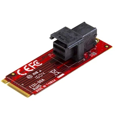 Imagen de StarTech.com Tarjeta Adaptador PCI Express U.2 SFF8643 a M.2 para SSD NVMe Conversor Anfitrión