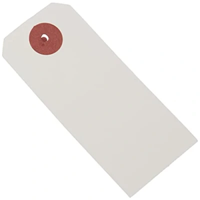 Imagen de Artemio 1,56&quot; X3.54&quot; etichette W/Metal Wire 50/Pkg Bianco
