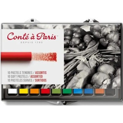 Imagen de Conté à Paris CAJA 10 PASTELES SUAVES