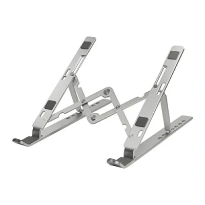 Imagen de LogiLink AA0134 Soporte Plegable para portátiles y tabletas de 10 a 16 Pulgadas, Color Plateado