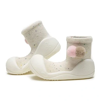 Imagen de Attipas Zapatos Primeros Pasos Modelo Shooting Star Color Crema (Large, Numeric_21_Point_5)