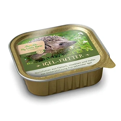 Imagen de My Little Farm Comida para erizos (más del 90% de Carne, con proteína Insectos)